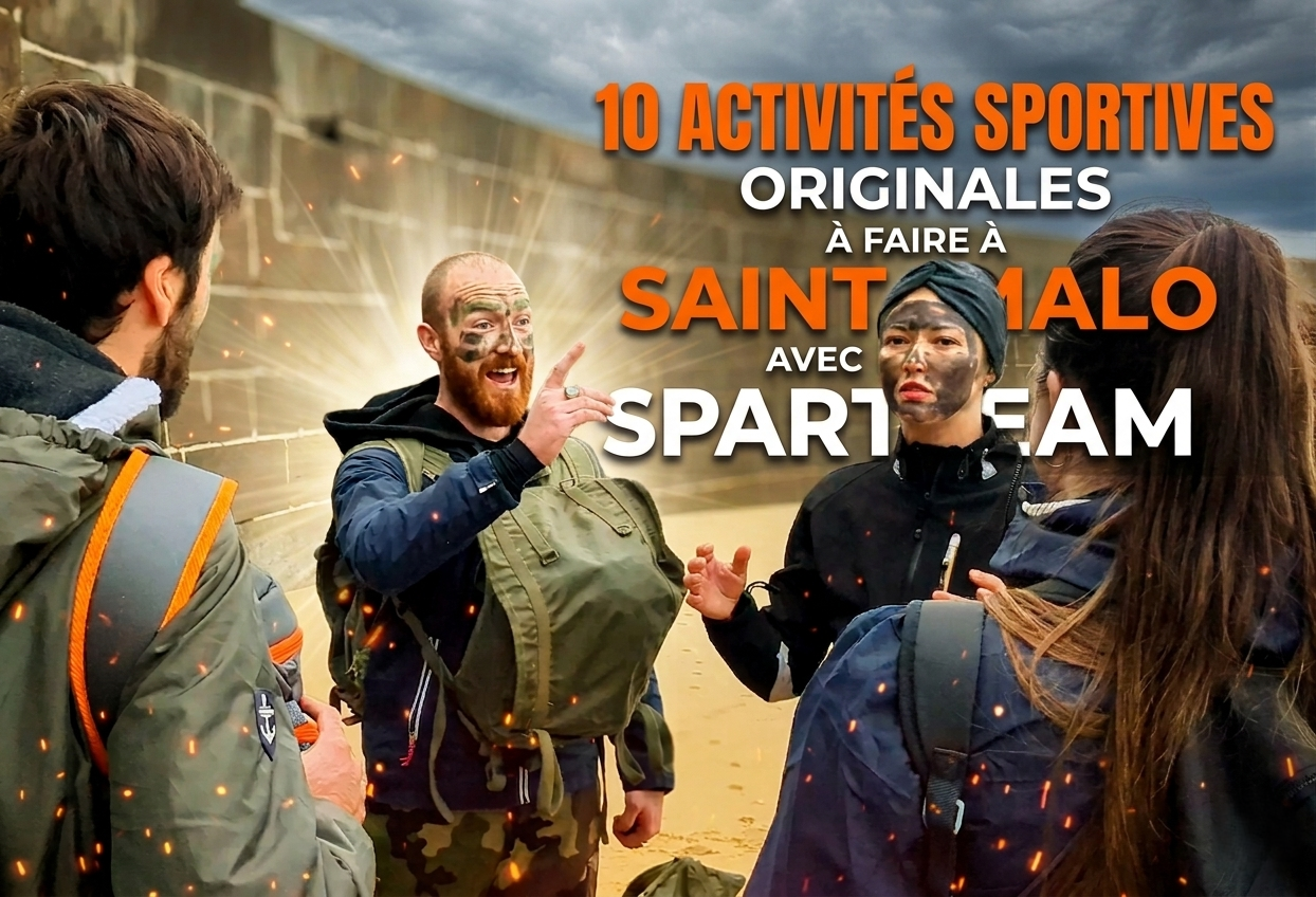 activites originales Saint-Malo SPARTEAM sport bien-être aquasport team building
