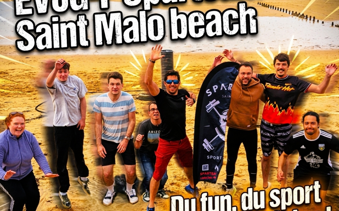 evg Saint-Malo activité originale plage Sillon SPARTEAM