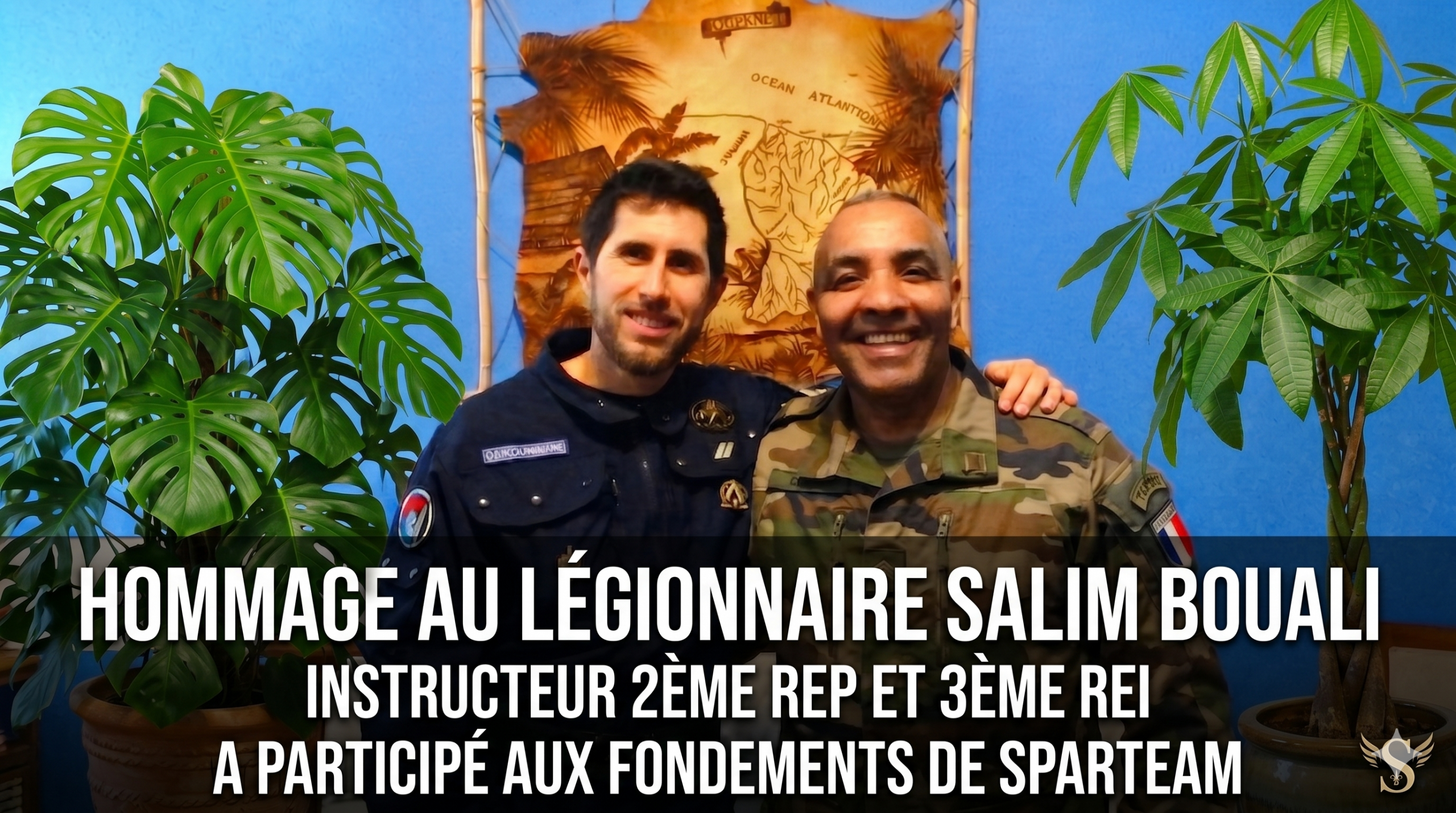 Samuel Nobilet et Salim Bouali légionnaire instructeur mentor Sparteam.