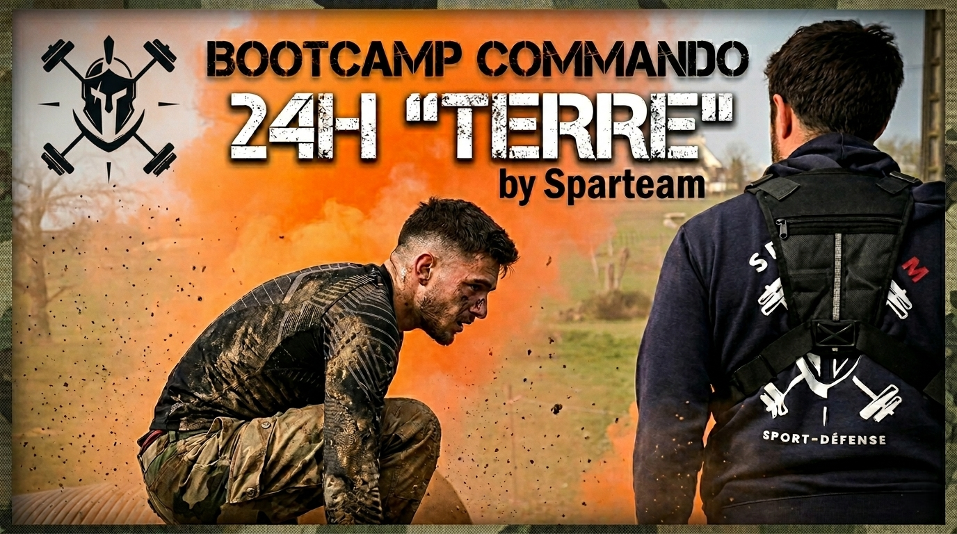 Team building entreprise Saint-Malo bootcamp commando parcours du combattant boue effort.