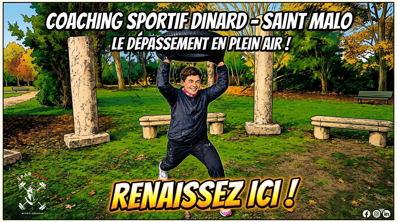 Coaching sportif Dinard Saint-Malo entraînement extérieur dépassement de soi Sparteam.